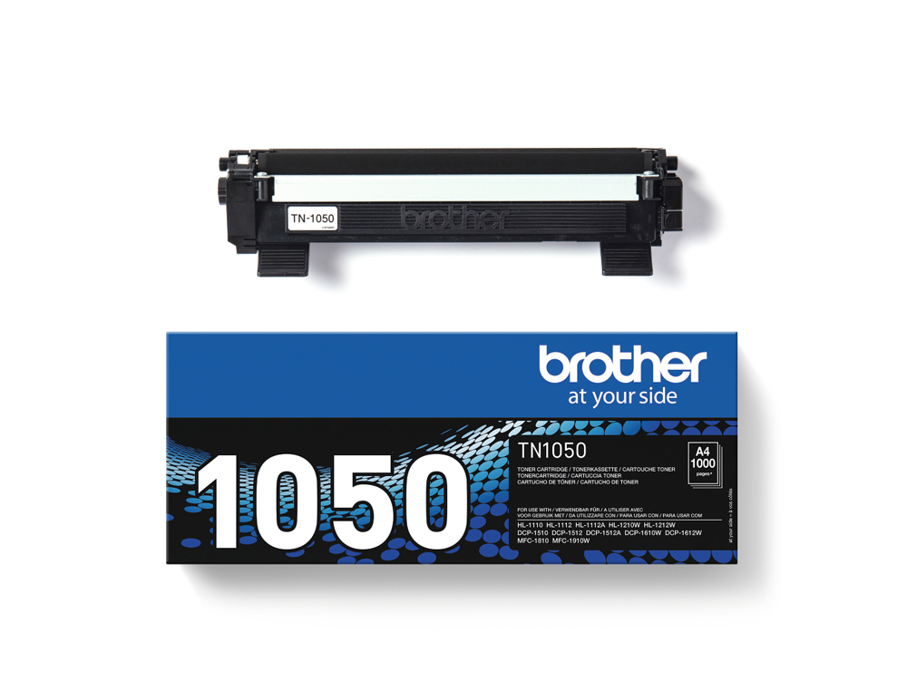 TONER LASER BROTHER TN1050 COULEUR NOIR 1000P