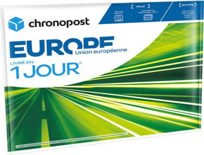 ENVELOPPE CHRONOPOST EXPRESS ENVOI UE 270X335MM CAPACITE   1KG