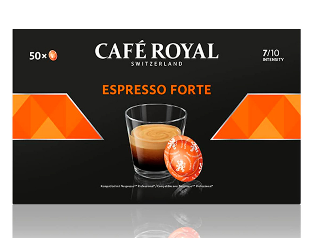 CAFE ROYAL ESPRESSO FORTE S COMP 50 CAPSULES