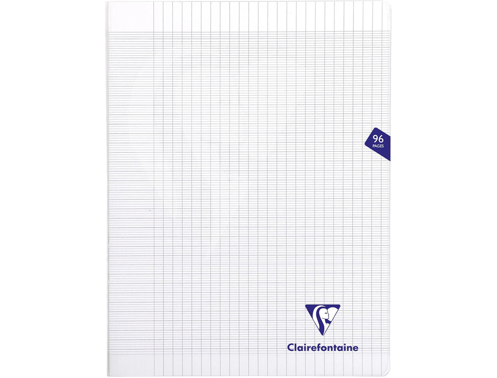 CAHIER PIQURE CLAIREFONTAINE 7000 COUVERTURE SOUPLE PP     24X32CM 96P SEYES 70G         INCOLORE