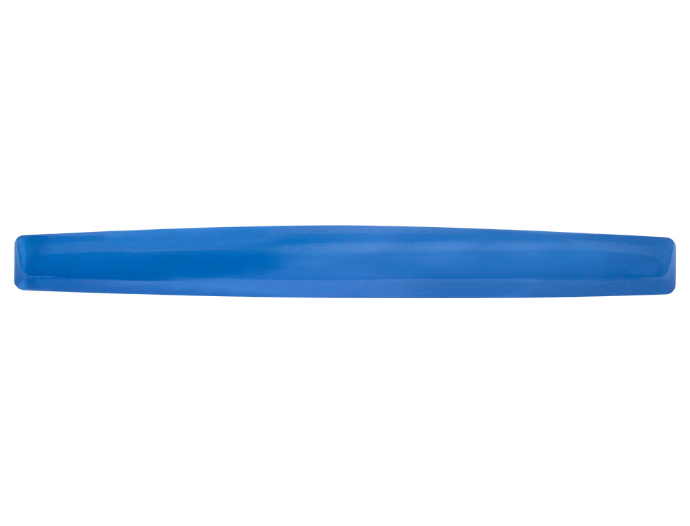 REPOSE-POIGNETS Q-CONNECT GEL POUR CLAVIER 525X58X17MM      COLORIS BLEU