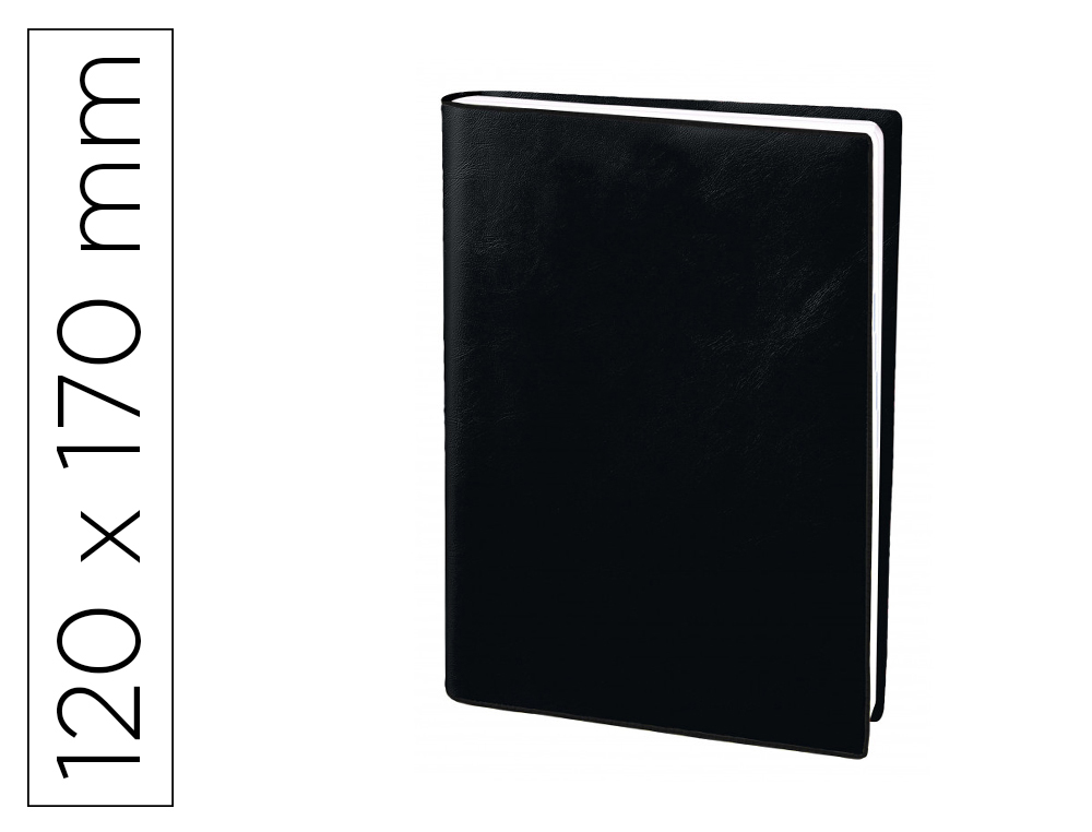 AGENDA QUOVADIS JUPITER ALPHA 12X17CM COLORIS NOIR