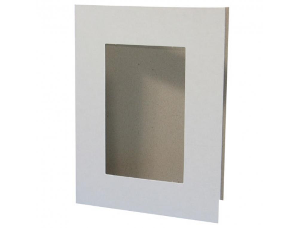 CADRE CARTON CLEOPATRE A POSER RECTANGULAIRE 22X17CM   COLORIS BLANC LOT DE 30       CADRES