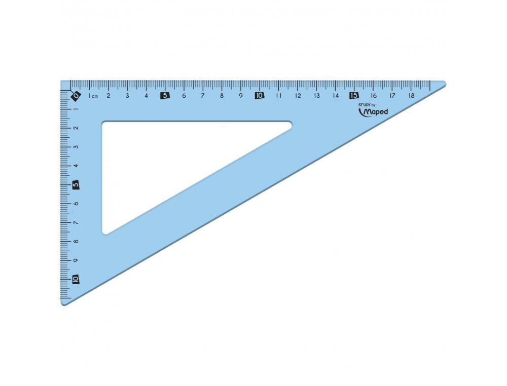 EQUERRE INCASSABLE STUDY SHOCK MAPED 60  21 CM