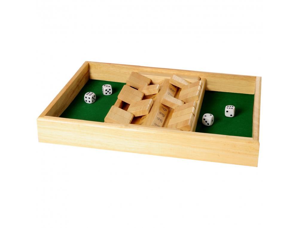 JEU DE D S CULTURE CLUB SHUT THE BOX 2 JOUEURS