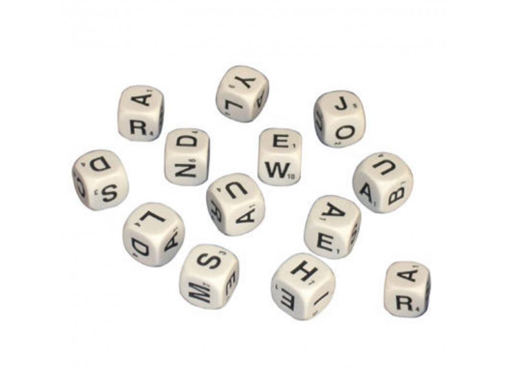 JEU DE 13 DES CULTURE CLUB POUR APPRENTISSAGE LETTRES    ALPHABET 16 MM
