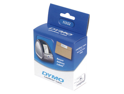 ROULEAU TIQUETTES DYMO LABEL WRITER 57X32MM 1000 TIQUETTES SUPPORT PAPIER