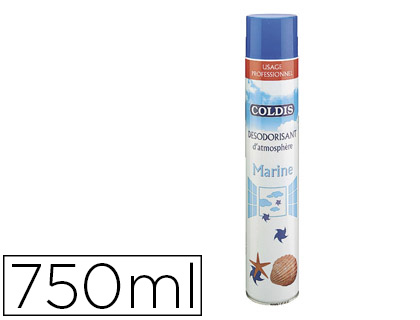 DSODORISANT COLDIS USAGE PROFESSIONNEL PARFUM MARINE AROSOL 750ML