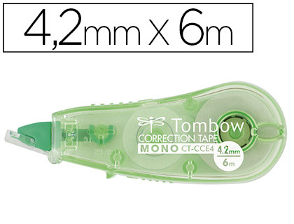 CORRECTEUR TOMBOW MONO MICRO DVIDOIR MINI RUBAN 4.2MMX6M AUCUNE OMBRE PHOTOCOPIE FAX