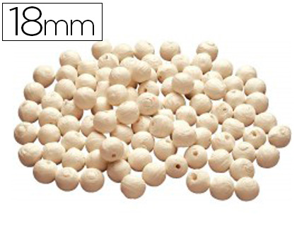 BOULE CELLULOSE UNIVERS DE PIWI DIAMTRE 18MM COLORIS BLANC SACHET 100 UNITS